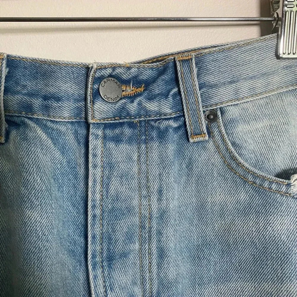 CARMAR Denim Distressed Mini Skirt - Picture 5 of 8